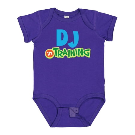 

Inktastic DJ in Training Gift Baby Boy or Baby Girl Bodysuit