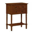 thumbnail image 4 of Convenience Concepts Kendra 3 Drawer Hall Table with Shelf, Cherry, 4 of 9