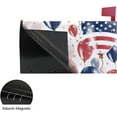 thumbnail image 4 of Magnetic Mailbox Covers USA Independence Day Mailbox Stickers MailWraps Post Cover Standard Size 25.4x27.8 inch Home Decor, 4 of 5