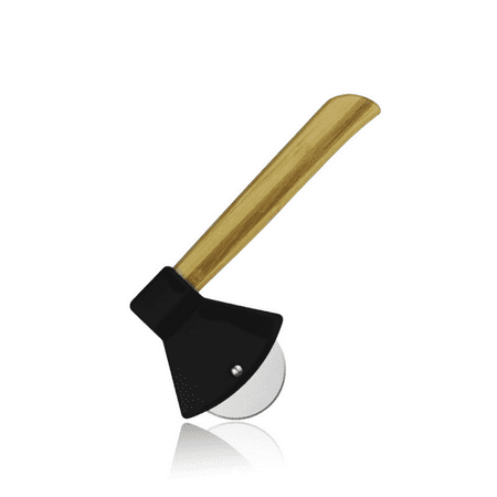 

WNGSHA Stainless Steel Axe Pizza Cutter - Effortlessly Slice Pizza Pie & Waffles - Easy Cleaning & Comfort - Fun Tool