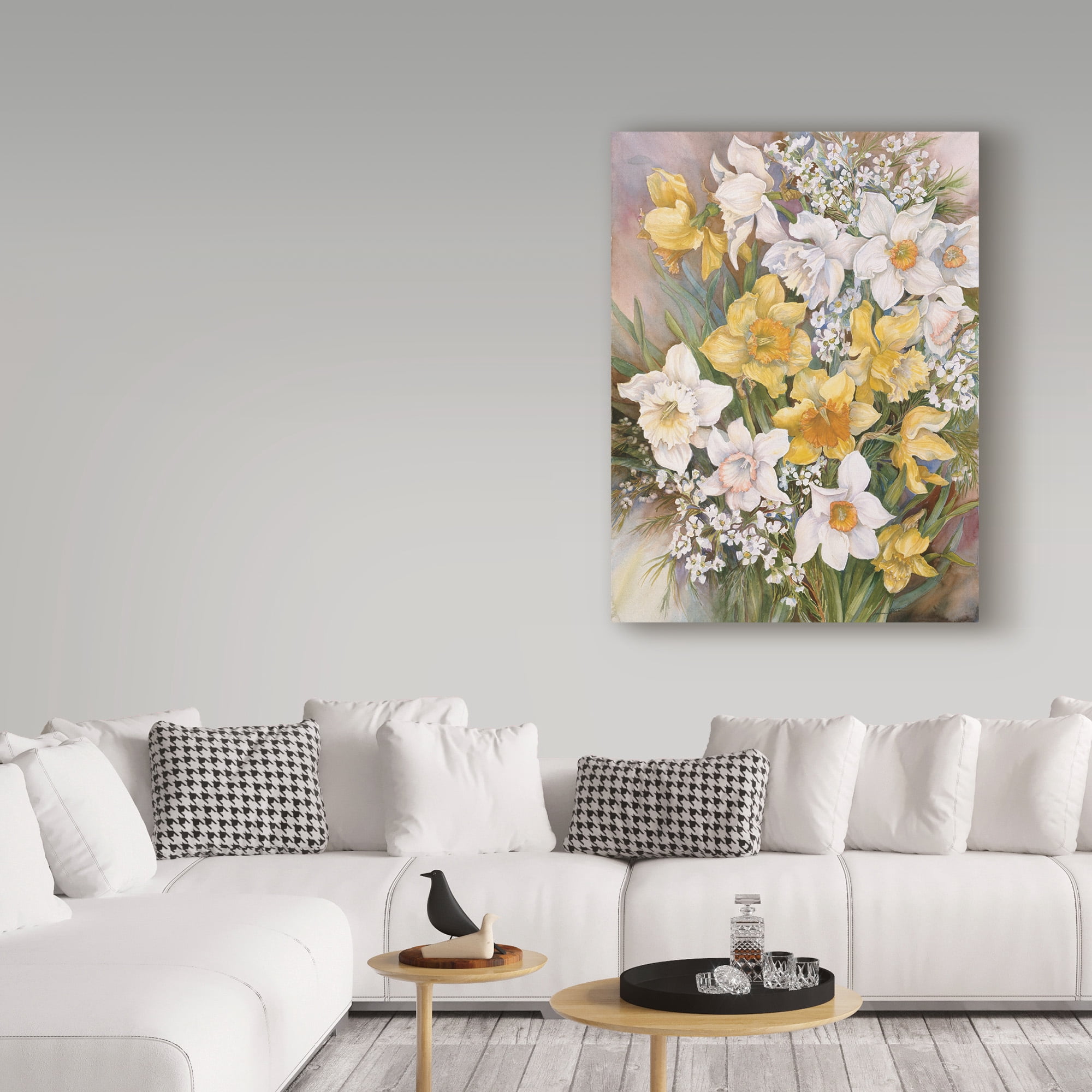 Trademark Fine Art 'Jonquils' Canvas Art by Joanne Porter
