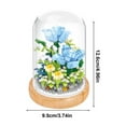 thumbnail image 3 of MesaSe DIY Bouquet Immortal Flower Assembled Granular Building Block Model Toy Children‘S Girl Gift, 3 of 10