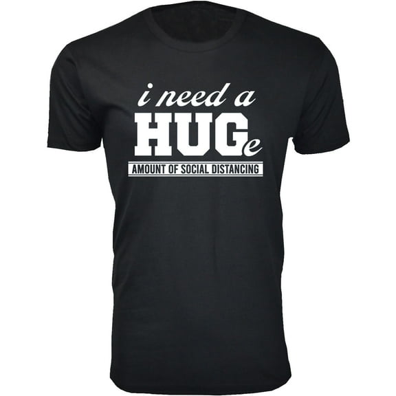 Men's I need a Huge Amount of Social D. T-Shirts
