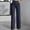 Dark Blue #006, variant on Dress Pants for Womens High Waisted Wide Leg Office Work Slacks Summer Fashion Trendy Trousers with Pockets Dark Green XL
