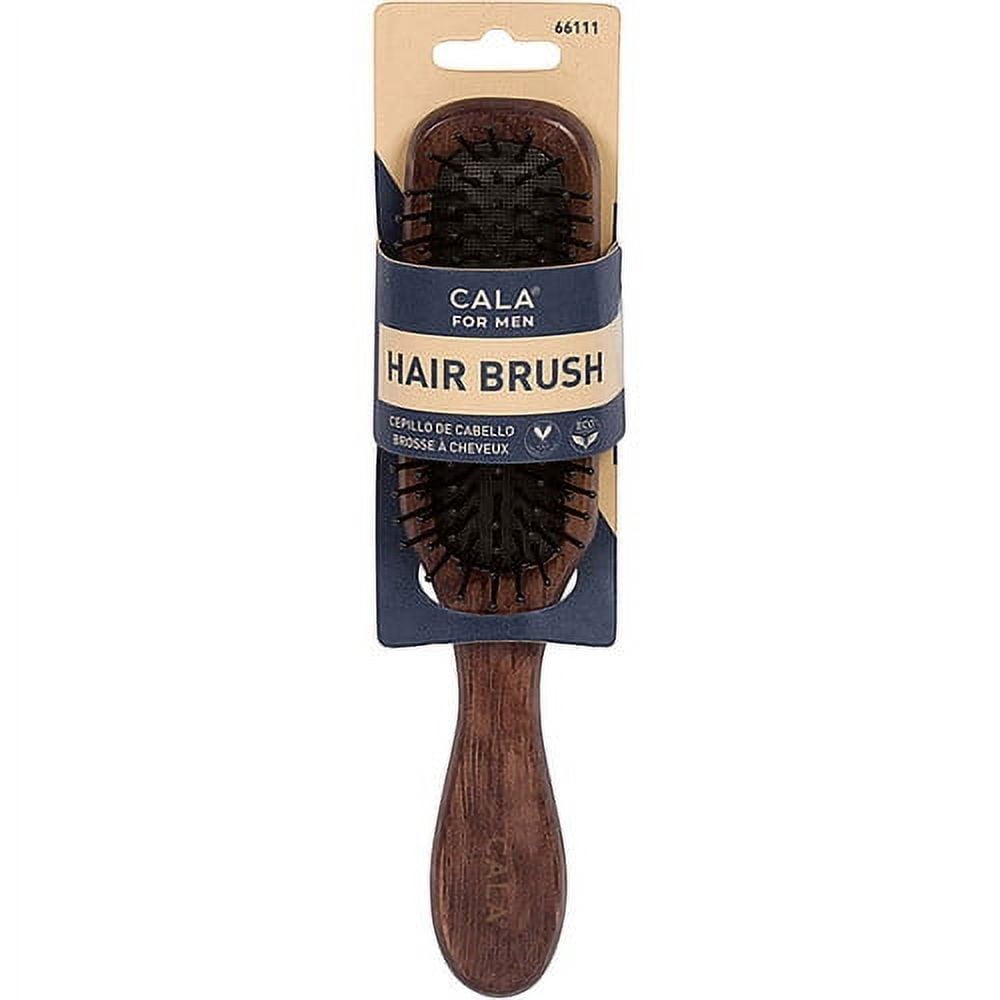 WavEnforcer Double-Sided Boar Fade Brush, Soft and Firm Bristles