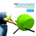 thumbnail image 3 of Huhudde Golfs Swing Trainer Aid Golfs Training Balls Unique Alignment Rod Head Helps Train Proper Swing Mechanics Arm Structure, 3 of 11
