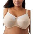thumbnail image 1 of Bra Wacoal Retro Chic, figura completa, color tostado con aros, 38 cm, 1 of 4
