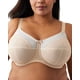 thumbnail image 1 of Bra Wacoal Retro Chic, figura completa, color tostado con aros, 38 cm, 1 of 4