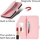 thumbnail image 3 of Cartera cruzada para iPhone 13 Pro Max con correa ajustable para tarjetas de crédito de 6.7", bolso de mano de piel sintética, soporte para teléfono, espejo de maquillaje, funda para hombre, mujer y, 3 of 8