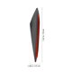 thumbnail image 3 of 6 unids Splitter Splitter Fin Coche Bumper Cubierta protectora Vehículo Suministros para parachoques, 3 of 6