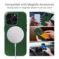 thumbnail image 4 of Funda magnética de cuero para iPhone 15 Pro 6.1" alto, 4 of 9