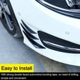 thumbnail image 5 of Universal Car Body Kits Front Bumper Fin Splitter Spoiler Canard Valence Paste Type compatible Repair Maintenance Decoration, 5 of 5