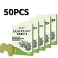 thumbnail image 1 of 50pcs Knee Patch Wormwood Knee Sticker Plaster Extract Analgesic Cartilage Pain Relieving Patch Self-heating Herbal, 1 of 3
