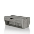 thumbnail image 2 of Furniture of America Edwards Wood Lift-Top Coffee Table in Vintage Gray, 2 of 14