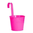 thumbnail image 1 of WREESH Color Flower Bucket Tin Hanging Bucket Green Plant Flower Container Home Balcony Hanging Bucket, 1 of 1
