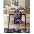 thumbnail image 2 of Spring Floral Table Runner Plants Flower Table Runners Seasonal Kitchen Dinning r for Holiday Dining Party Indoor Outdoor, 2 of 5