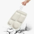thumbnail image 4 of JoyMoreHome Divided Plate with 5 Compartments, Reusable Durable Lunch Tray, Dishwasher Safe, 4 of 6