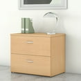thumbnail image 2 of Bush Business Furniture Studio C 2 Drawer Lateral File Cabinet in Natural Maple, 2 of 9