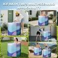 thumbnail image 4 of Gets 27" Portable Foldable Bathtub, Thermostatic Hot Ice Bathtub, PVC Outdoor Soaking Tub for Adults., 4 of 7