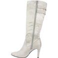 thumbnail image 3 of Rialto Women's Cahoon Buckle Dress Boots Light Grey Size 6.5 M, 3 of 6