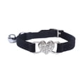 thumbnail image 2 of SPRING PARK Adjustable Polyester Cat Collar, Multi-color Cat Safety Collar, Kitten Collar for Cat with Bell Pet Accessories, 2 of 7