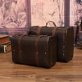 thumbnail image 4 of Furnishing articles,Wood Leather Finished Decorative Props Nebublu Decoration Box Decorative, 4 of 7