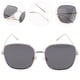 thumbnail image 5 of EeaseMX 1 par de gafas de sol con protección UV para mujer, gafas de sol con personalidad, gafas decorativas, 5 of 7