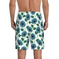 thumbnail image 6 of KLL Blue Sunflowers for Men's 1-Pack Shorts,Sleep Pajama Shorts for Men Soft Pj Shorts Men's Pajama Bottoms Sleepwear -3X-Large, 6 of 7