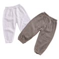 thumbnail image 3 of Toddler Kids Cute Baby Boy Girl Casual Eelastic Harem Bloomers Summer Pant, 3 of 3