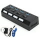 thumbnail image 3 of USB 3.0 Hub USB Splitter USB Port USB Adapter USB Hub Charger Multi USB Port ExpanderConcentrador USB 3.0, puerto USB Transmisión estable y confiable de 5 Gbps para teclado LHCER NONE, 3 of 5