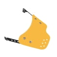 thumbnail image 4 of Motorcycle Windscreen Windshield for Ducati Scrambler 400 (Silver), 4 of 5