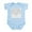 Sky Blue, variant on CafePress - Aunt Far Away Infant Bodysuit - Baby Light Bodysuit, Size Newborn - 24 Months