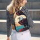 thumbnail image 5 of Easygdp Cartoon Iceberg Bald Eagle Mochila de Lona Resistente para Laptop, Compatible con Laptops de 15 a 17 pulgadas, Ideal para Escuela, Trabajo y Viajes-Medium, 5 of 5