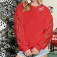 thumbnail image 6 of ZACPNCV Christmas Sweater Women Reindeer Graphic Sweatshirts Oversized Christmas Tree Sweaters Xmas Pullover Tops, 6 of 7