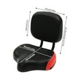 thumbnail image 2 of New Bicycle Saddle Comfortable Soft Scooter Seat Cushion with Backrest Bike Seat, 2 of 12