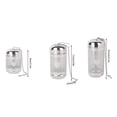 thumbnail image 2 of Cubo De Hielo, Pequeño Contenedor De Bolas De Hielo De Acrílico Transparente, Enfriador De Vino, Cerveza, Champán, Con Mango Para Congelador, Cóctel, Bar, Fiesta, 4,7 X 4,9 Pulgadas, 2 of 2