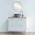 thumbnail image 4 of Toronto Framed Mirror - Taupe, 4 of 6