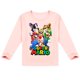 thumbnail image 1 of 160cmRosaRopa para niños, Impresión de dibujos animados, Deportes de ocio, Camiseta de manga larga, Top para niños esquí esquí Gafas de esquí, 1 of 2