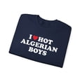 thumbnail image 3 of Algerian Wife Girlfriend Husband Boyfriend Sweatshirt Gifts Crew Neck Shirt, 3 of 5