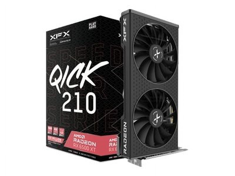 XFX AMD Radeon RX 6500 XT Graphic Card, 4 GB GDDR6 - Walmart.com