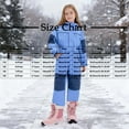 thumbnail image 3 of Roncen Kids Snow Suit - Girls and Boys Snowsuit One Piece Waterproof Insulated Winter Jumpsuit Coveralls, 3 of 8