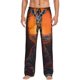 thumbnail image 1 of Balery Tree Hollow Meditating Giraffe Pantalones de pijama para hombre, pijama ultraligero, pantalón de descanso-Medium, 1 of 6