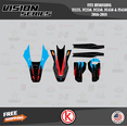 thumbnail image 4 of Kalair GFX Graphics Kit for Husqvarna TC125, TC250, FC350 and FC450 (2016-2018) Vision Series, 4 of 5