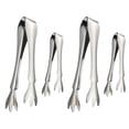 thumbnail image 1 of Pinzas para toallas de acero inoxidable, 4 Uds., pinzas profesionales para alimentos, pinzas prácticas para alimentos HOMEMAXS 10121660-MX, 1 of 6