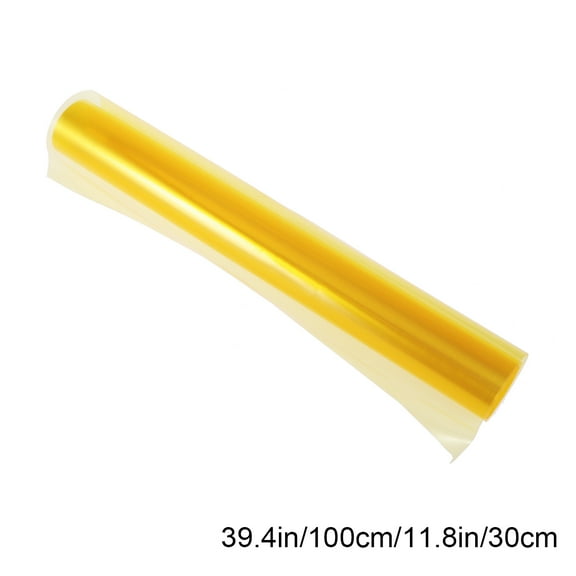 unbranded  100 X30cm Yellow Headlight Tint Vehicle Window Car Vinyl Film