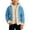 Z01-Sky Blue, variant on Kids Lamb Wool Coat Boys Winter Outerwear Loose Fit Crew Neck Warm Jacket Stylish Comfortable Durable