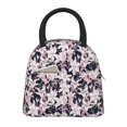 thumbnail image 1 of Disketp Lilies Flowers Bolsa Térmica para Almuerzo, Lonchera con Abertura Amplia y Gran Capacidad, Organizador Reutilizable para Mujeres, Hombres y Adultos, 1 of 6