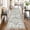 Grey/Beige, variant on Entryway Rug - 2x3 Washable Rug Runner for Bathroom, Laundry Room, Kitchen, Soft Vintage Hallway Runner for Bedroom, Non-Slip Door Mat Indoor Entrance(Blue/Red,2'x3')