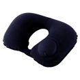 thumbnail image 1 of Almohada Aire Reposacabezas Reposacabezas en Forma U Mini Almohada Inflable para El Cuello (azul Oscuro), 1 of 5