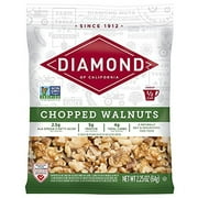 Diamond of California Chopped Walnuts, 2.25 oz, 1 Pack